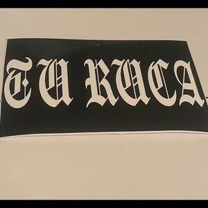 Tu Ruca sticker old English